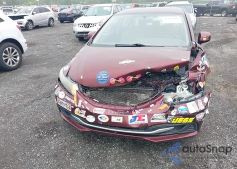 2013 Honda Civic Lx z USA, uszkodzony, nr VIN 2HGFB2F55DH503870